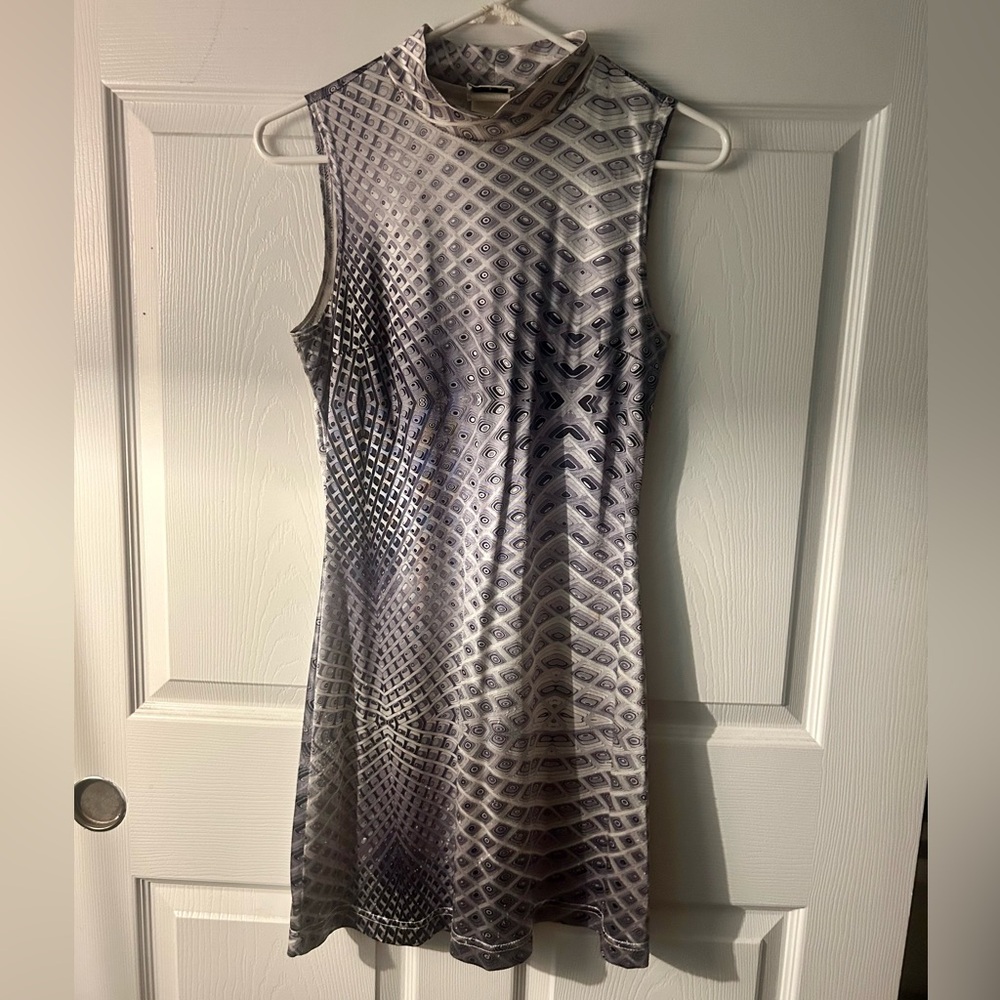 Vintage rds Psychedelic Geometric Dress